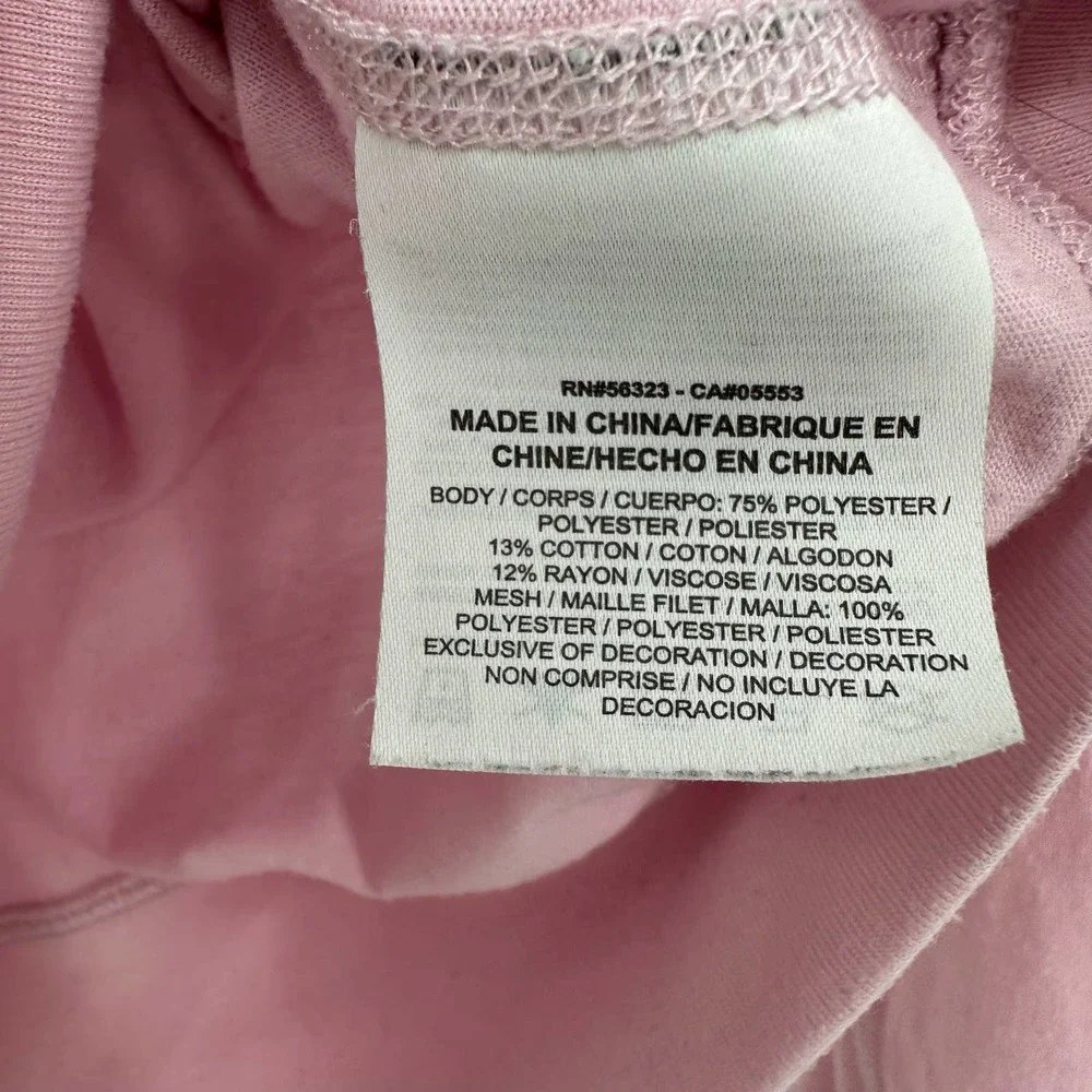 Nike‎ Dri-Fit size Small pink pullover sweatshirt lightweight mesh upper